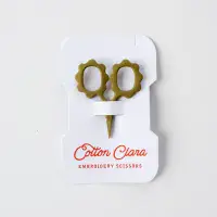 Cotton Clara Mini Sunflower Embroidery Scissors