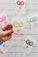 Cotton Clara Mini Sunflower Embroidery Scissors