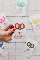 Cotton Clara Mini Sunflower Embroidery Scissors