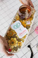 Cotton Clara Mini Sunflower Embroidery Scissors