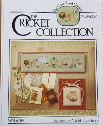 Cricket Collection March cross stitch chart