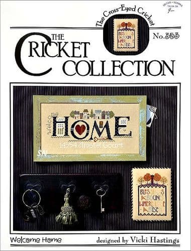 Cricket Collection Welcome Home cross stitch chart