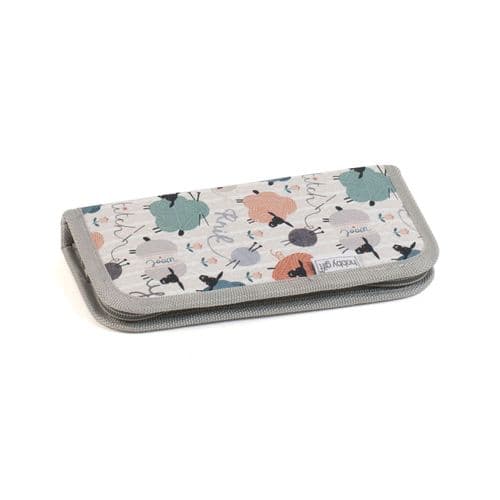 Crochet Hook Case: Knit Happens - EXCESS STOCK