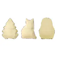 Cushion Back with zipper - Ecru