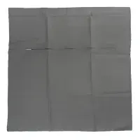 Cushion Back with Zipper - Grey - 45 x 45cm by Trimits