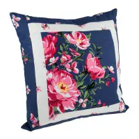 Cushion Back with Zipper - Navy - 45 x 45cm by Trimits