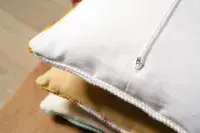 Cushion Back with zipper - Natural - 45 x 45cm