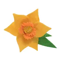 Daffodil Brooch Felt Decoration Kit
