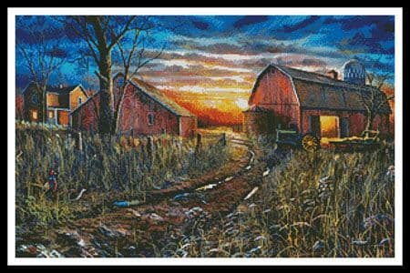 Days Gone By by Artecy printed cross stitch chart