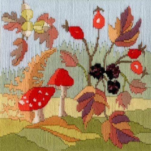 Derwentwater Designs Autumn long stitch kit