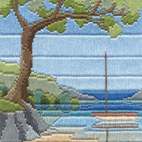 Derwentwater Designs Beach Cove long stitch kit