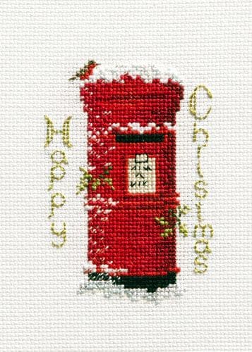 Derwentwater Designs Christmas Post cross stitch kit