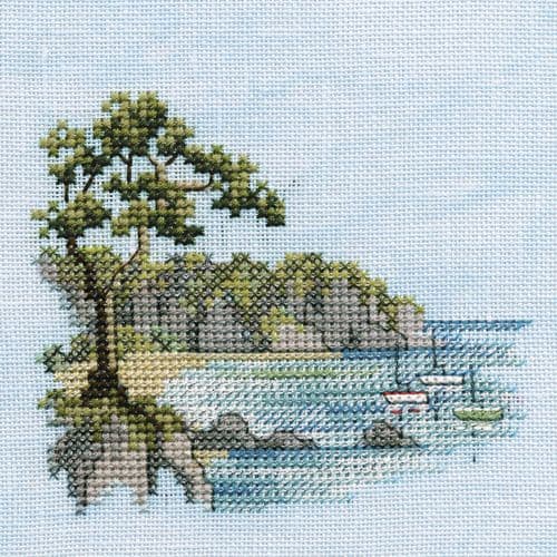 Derwentwater Designs Headland (aida) cross stitch kit