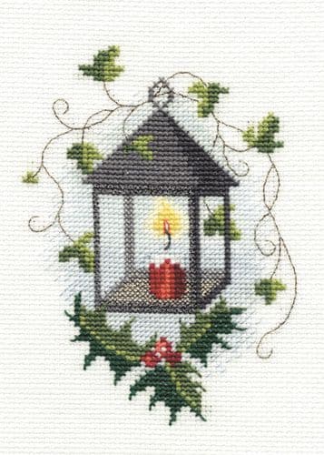 Derwentwater Designs Lantern cross stitch kit