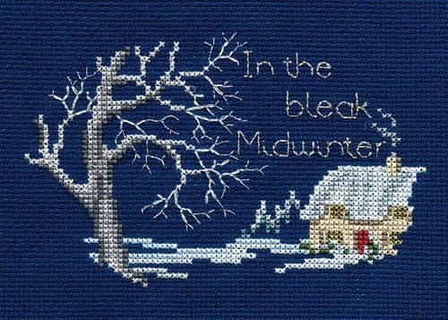 Derwentwater Designs Midwinter cross stitch kit