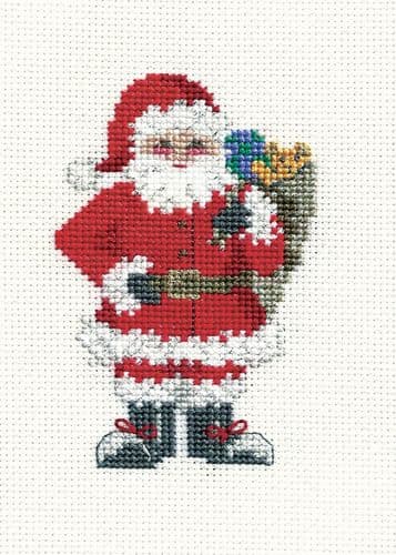Derwentwater Designs Santa's Sack cross stitch kit - BEING DISCONTINUED