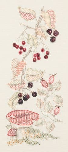 Derwentwater Designs Seasons Panels - Autumn cross stitch kit