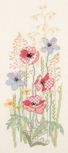 Derwentwater Designs Seasons Panels - Summer cross stitch kit