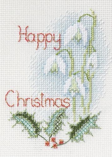 Derwentwater Designs Snowdrops cross stitch kit