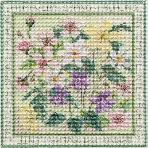 Derwentwater Designs Spring cross stitch kit