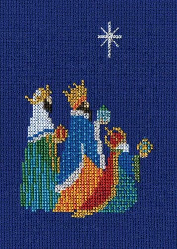 Derwentwater Designs Three Kings cross stitch kit