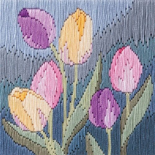 Derwentwater Designs Tulips long stitch kit
