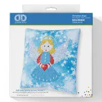 Diamond Dotz Diamond Painting Kit: Cushion: Christmas Angel
