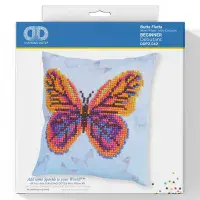 Diamond Dotz Diamond Painting Kit: Mini Pillow: Butta Flutta
