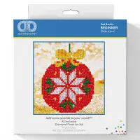 Diamond Dotz Diamond Painting Kit: Red Bauble