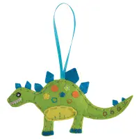 Dinosaur Felt Decoration Kit