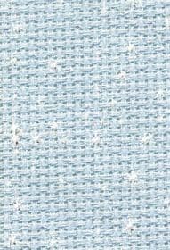 DMC 14 count Blue Iridescent Aida