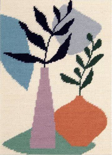 DMC Abstract Vase Tapestry Canvas