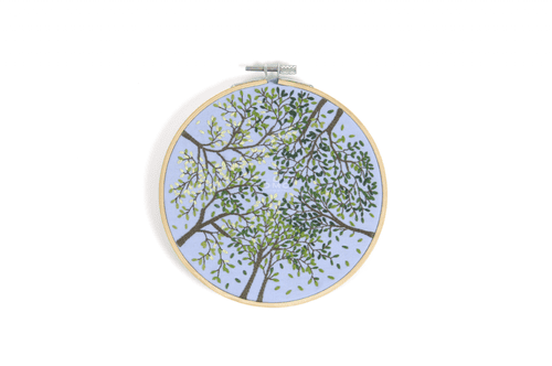 DMC Canopy by Nathalie Weinzaepflen embroidery kit