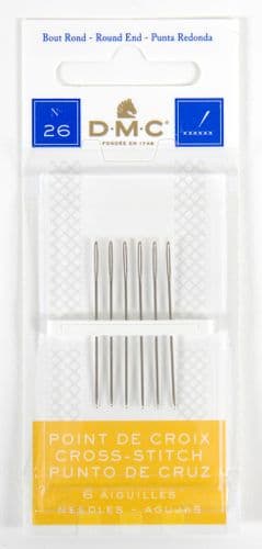 DMC Cross Stitch Needles - Size 26