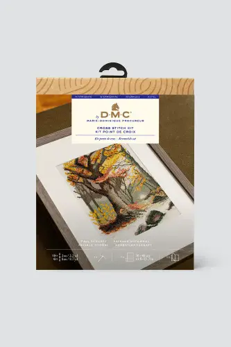 DMC Fall Scenery by Marie-Dominique Procureur cross stitch kit