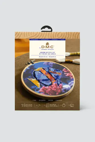 DMC Fish by Joanna Hateley cross stitch kit