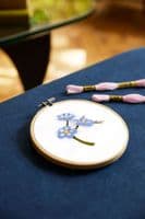 DMC Forget Me Not embroidery kit