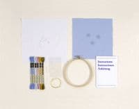 DMC Forget Me Not embroidery kit