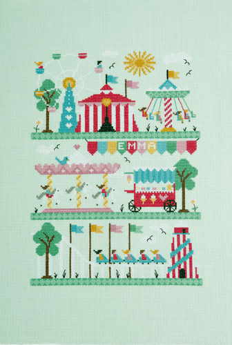 DMC Funfair by Little Dove Designs cross stitch kit
