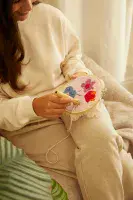 DMC Gentle Flowers punch needle kit