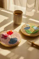 DMC Gentle Flowers punch needle kit