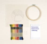 DMC Homey Bedroom embroidery kit