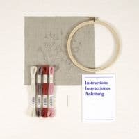 DMC Indiennes Flowers embroidery kit