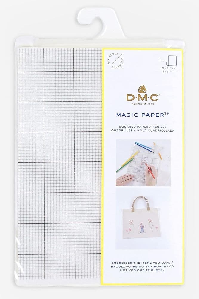 Magic Ink Paper DMC Magic Paper - A4 Medium Grid