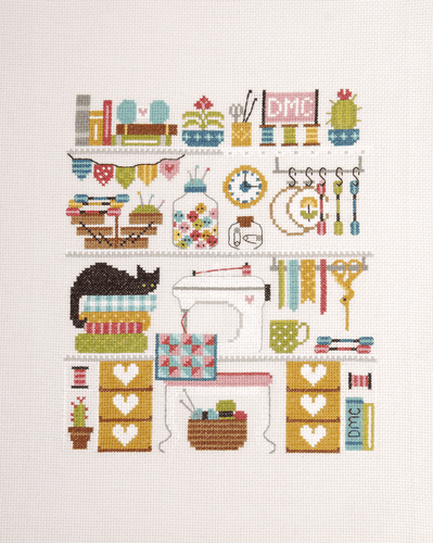 DMC My Craft Studio by Little Dove Designs cross stitch kit
