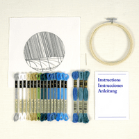 DMC Ocean Rain by Victoria Rose Richards embroidery kit - EXCESS STOCK