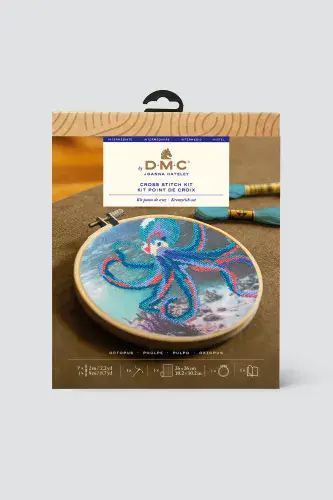 DMC Octopus by Joanna Hateley cross stitch kit