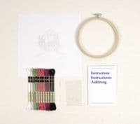 DMC Petal and Pearls embroidery kit
