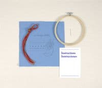DMC Petal and Pearls embroidery kit