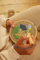 DMC Relaxed Rustic punch needle kit